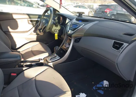 2012 Hyundai Elantra Gls (Ulsan Plant) from USA, damaged, VIN KMHDH4AE1CU288566